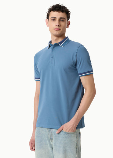 MAJE POLO AMBER BLUE