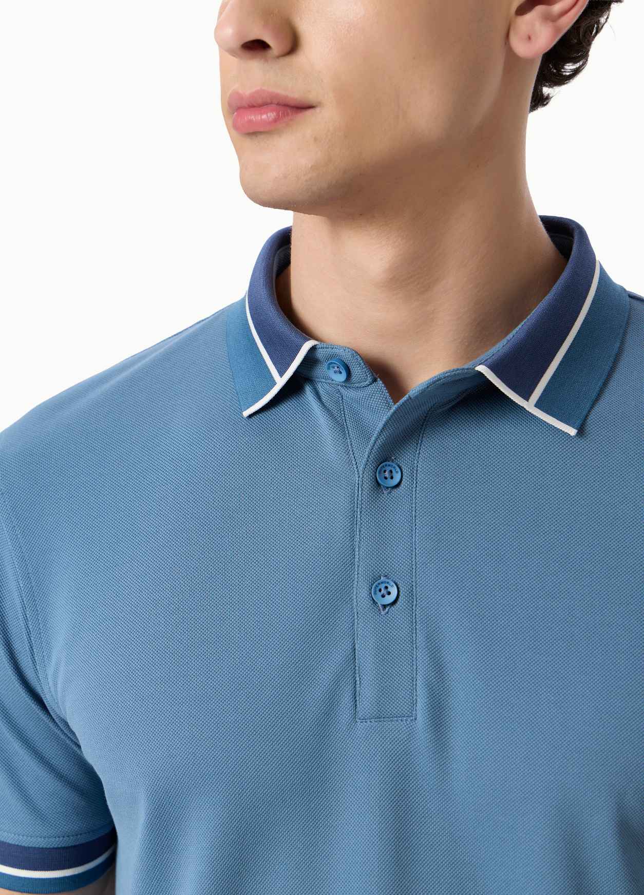 MAJE POLO AMBER BLUE