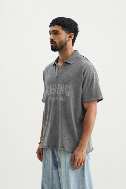 Black Wash Rising Through All Polo