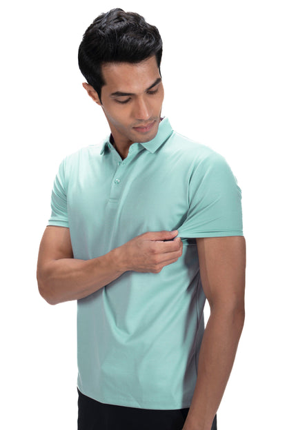 Cardinal Polo Twill- Pistachio