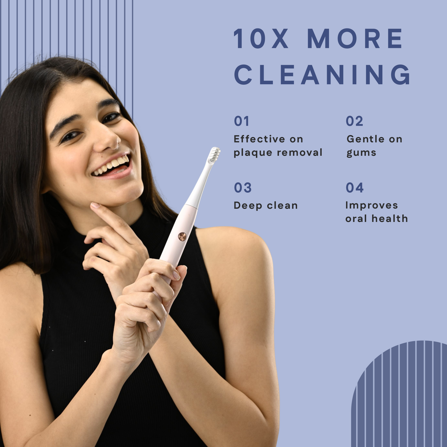 Recharagble Toothbrush - Pink | Winston at Broadway