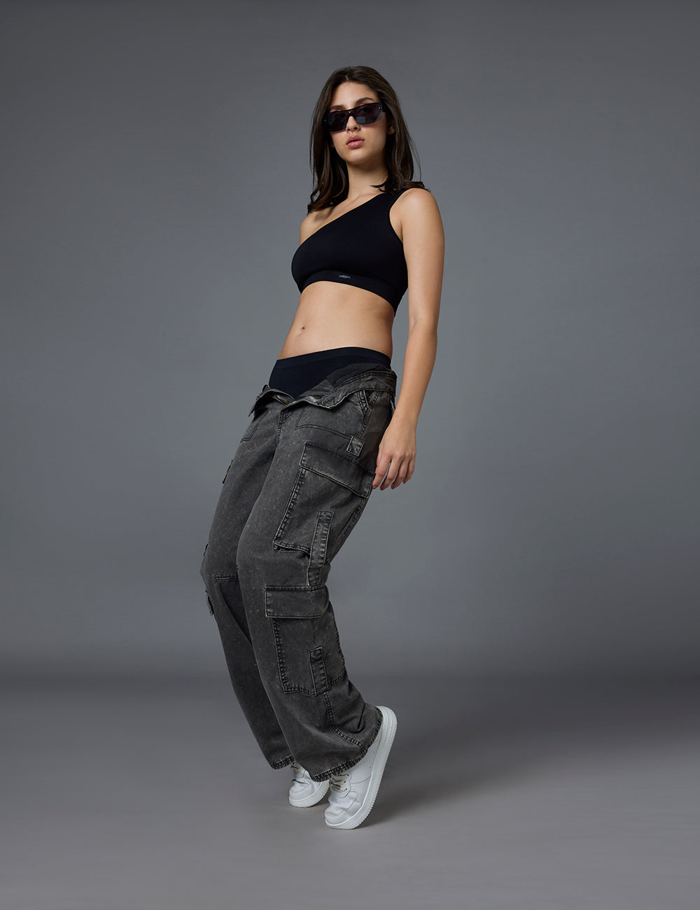 FlexRib One-Shoulder Bra