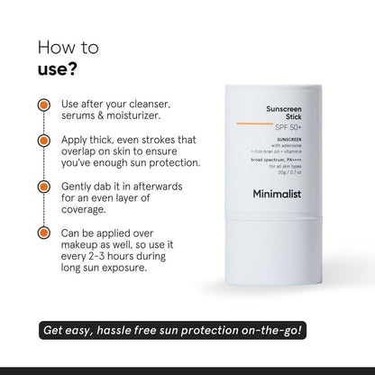 Minimalist Sunstick SPF 50+