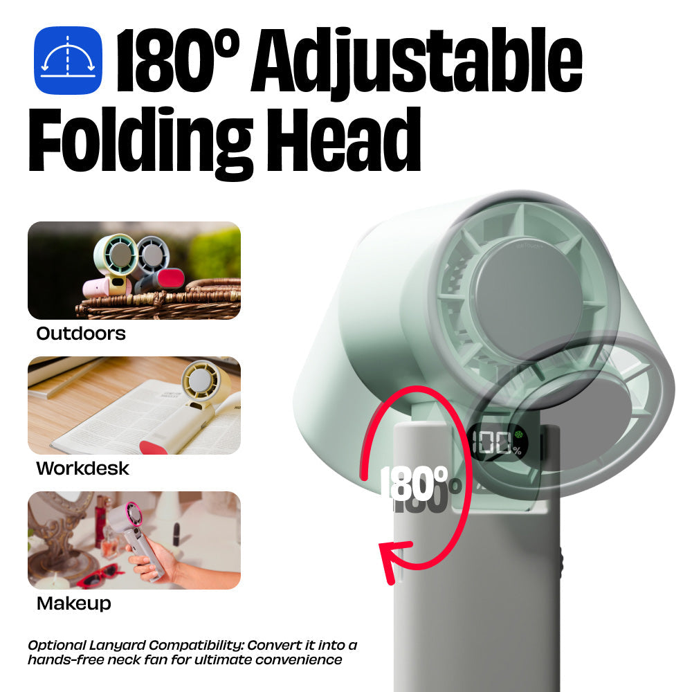 Nuuk BFF Rechargeable Personal Fan with IceTouch - Tokyo Totti Candy