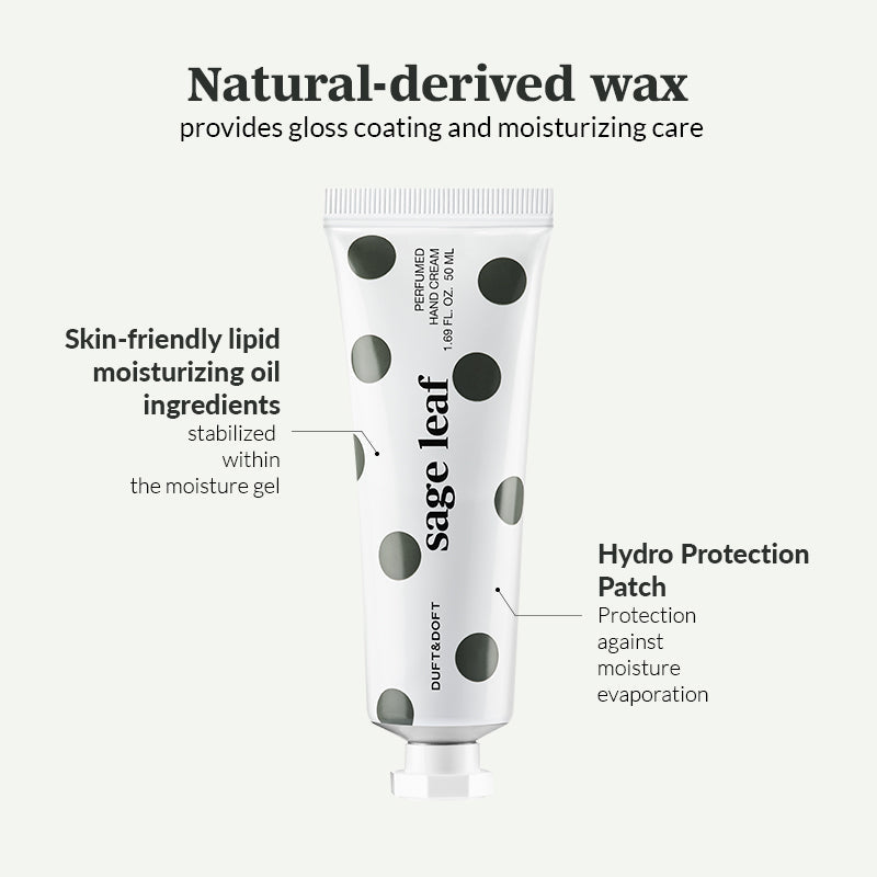 Duft & Doft Niche Perfume Hand Cream Sage Leaf (50ml) | Duft & Doft at Broadway