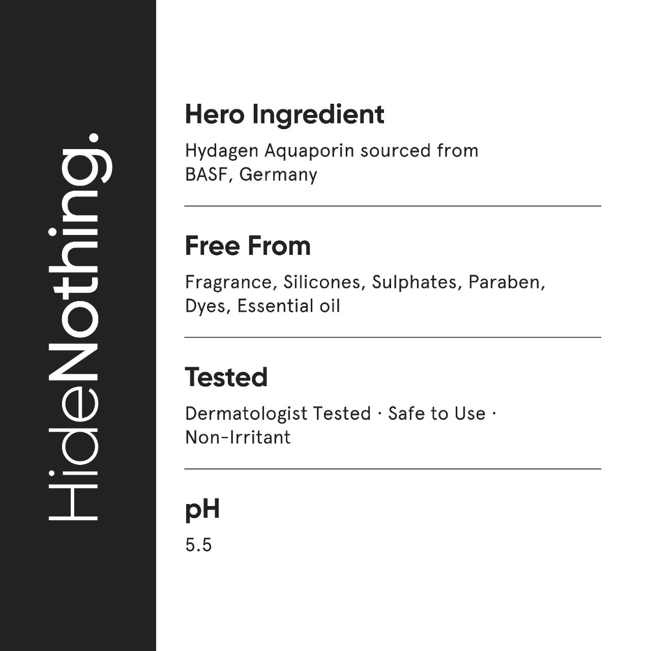 Minimalist Aquaporin Booster 05% Cleanser 100ml