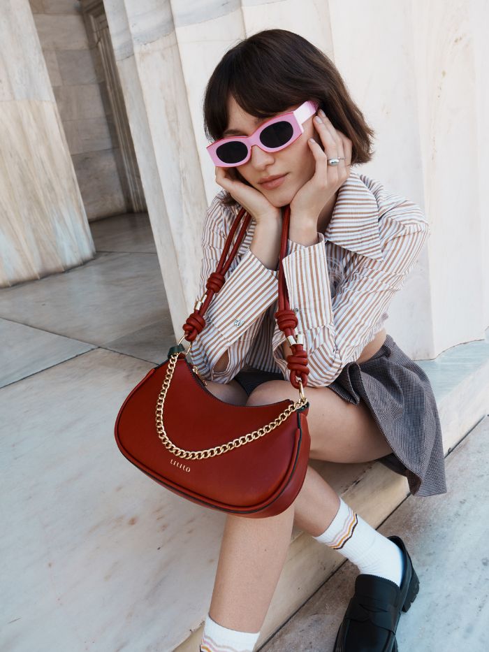 Tied Down Shoulder Bag | Lililo at Broadway
