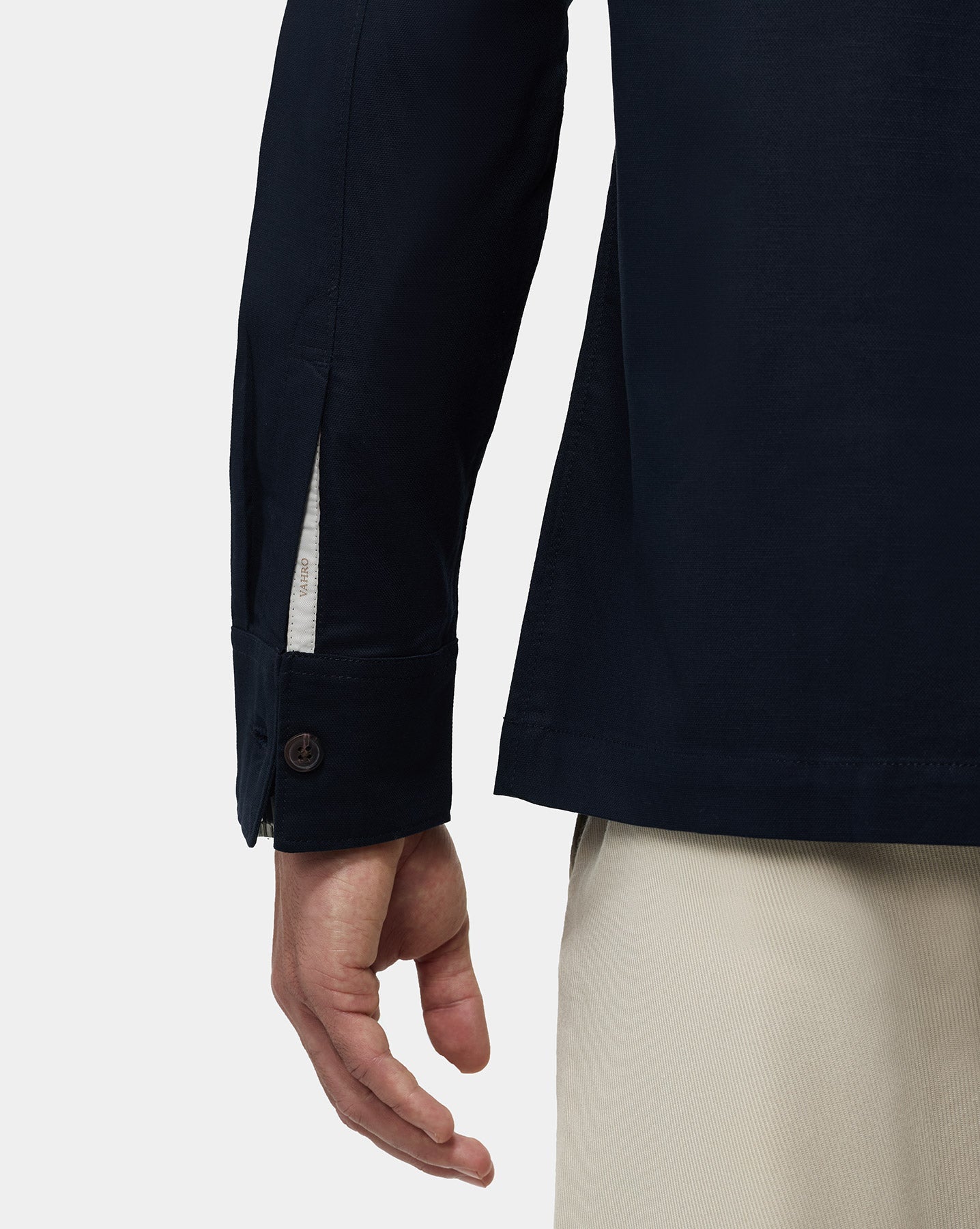 The Double Breasted Shacket Navy