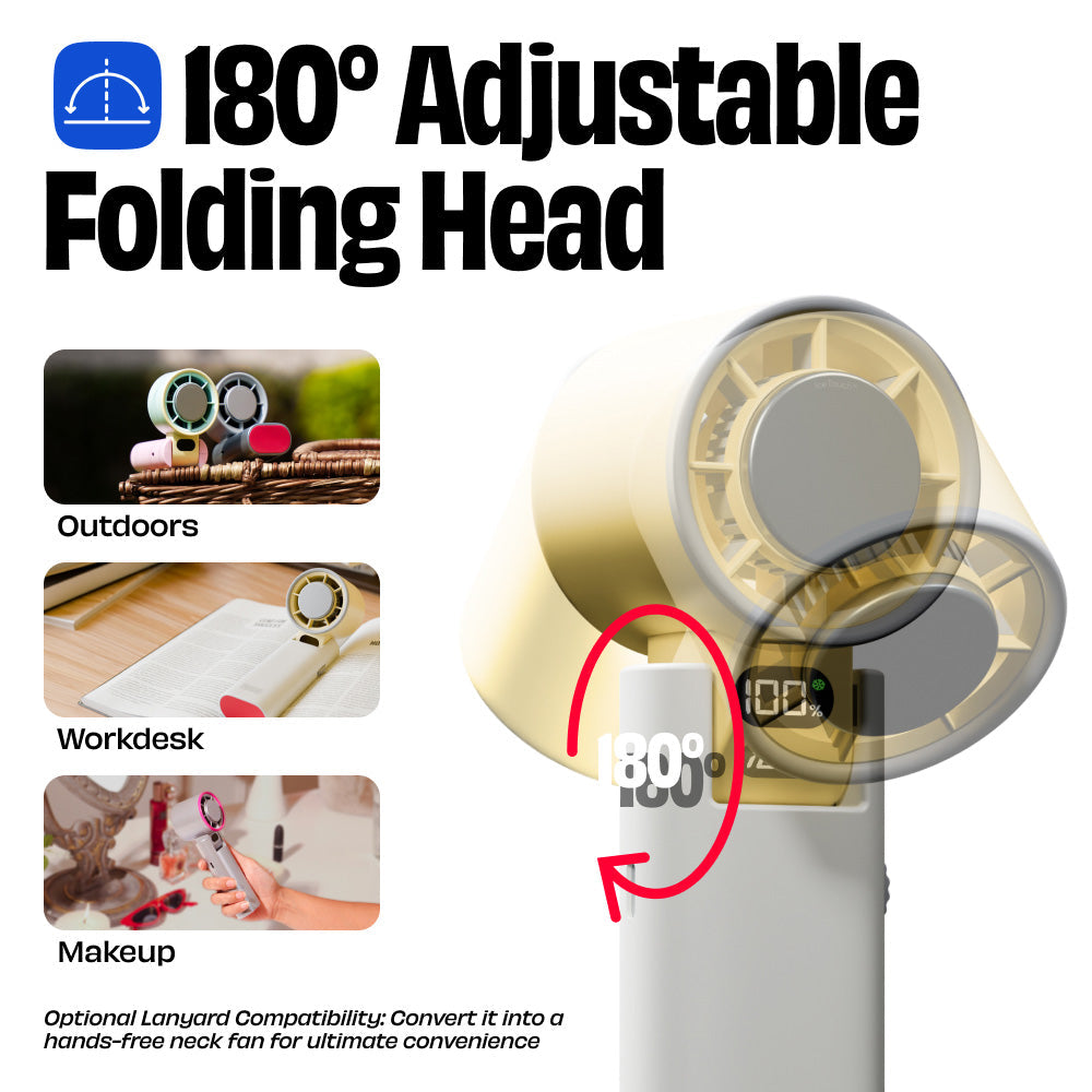 Nuuk BFF Rechargeable Personal Fan with IceTouch - Tokyo Totti Candy