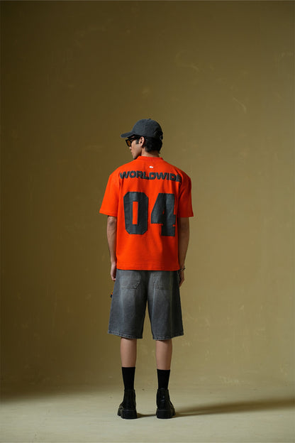 Worldwide Orange Oversized T-Shirt