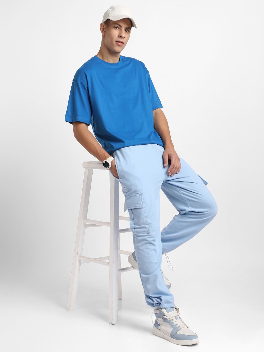 Relaxed Fit Cargo Joggers