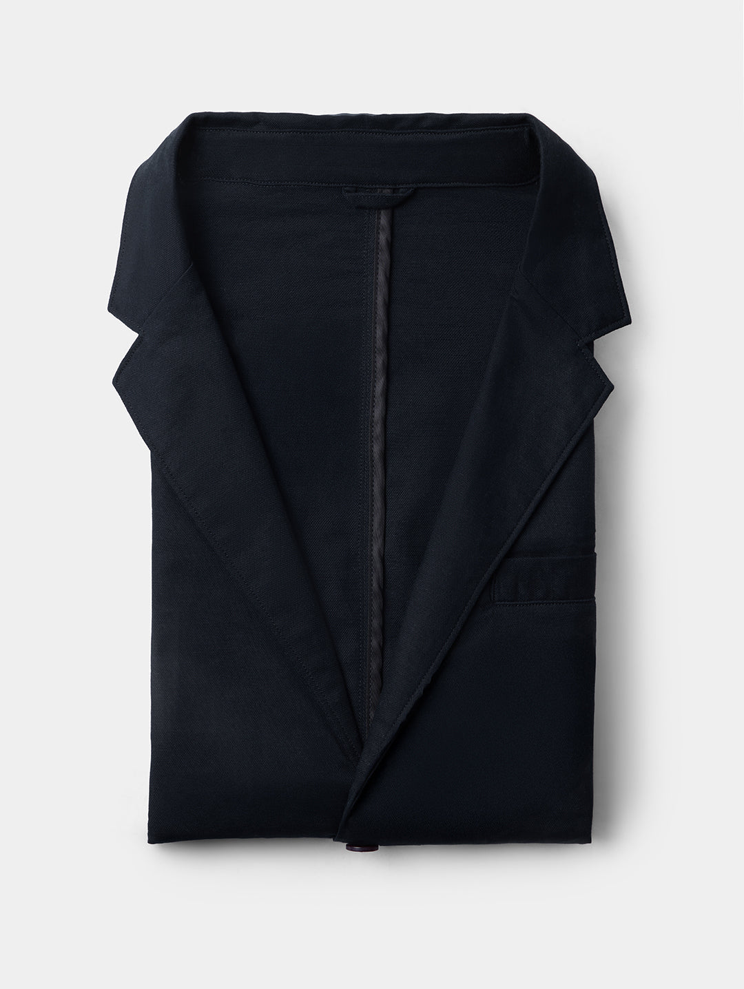 The Effortless 4 Way Stretch Blazer Striped Navy