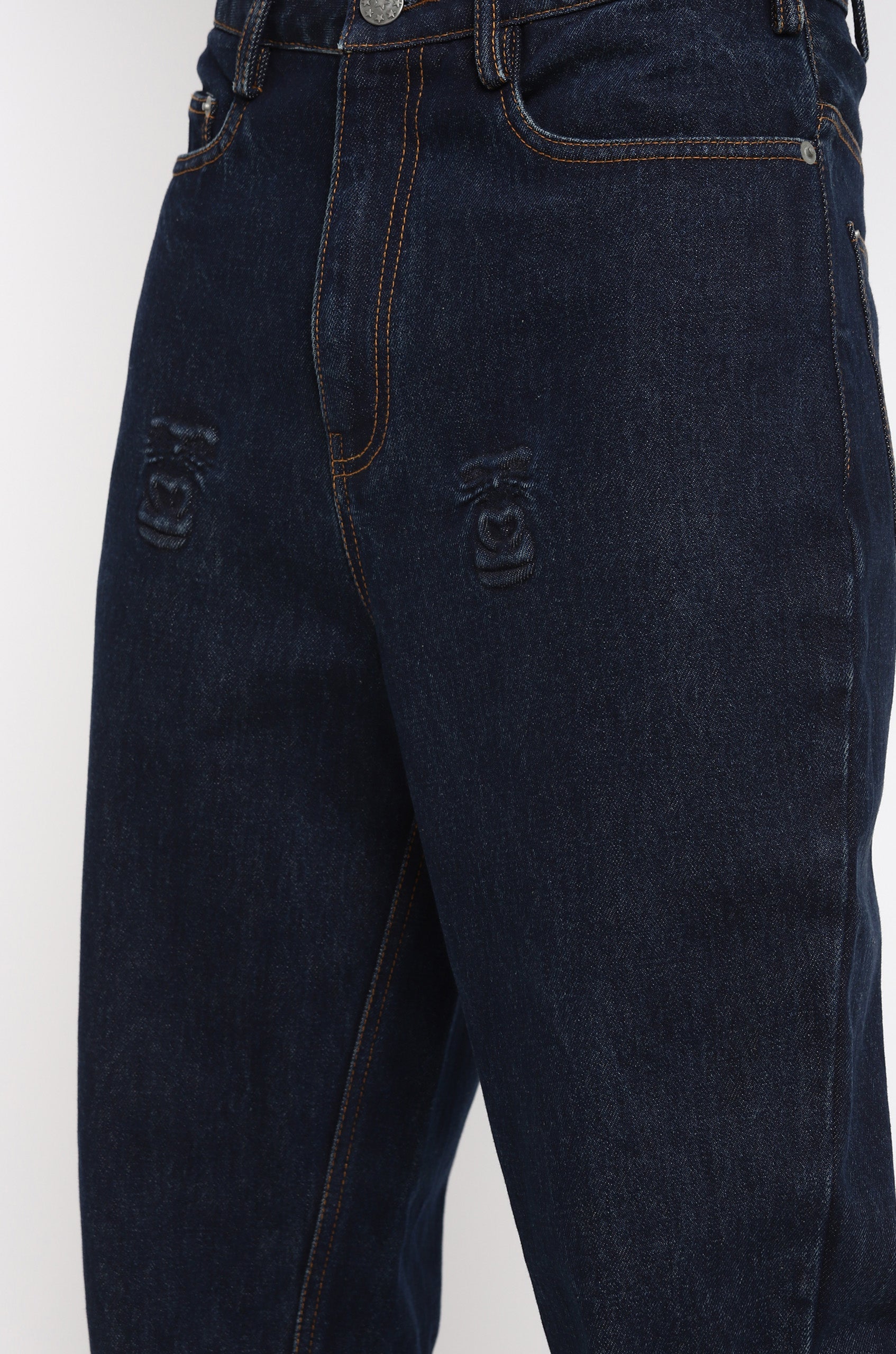 Huemn Evolution Gorilla Insignia Jeans (Dark Wash) | Huemn at Broadway