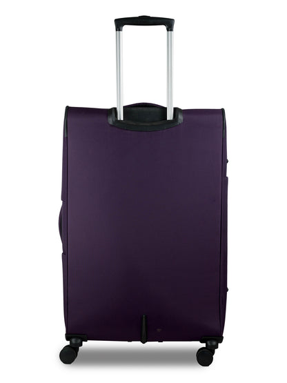 Carriall Slash Large Size Purple Check-in Luggage