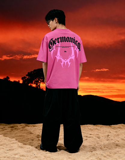 Germanica Pink Oversized T-Shirt