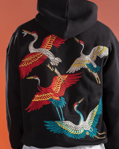 ETERNAL SKY HOODIE - BLACK