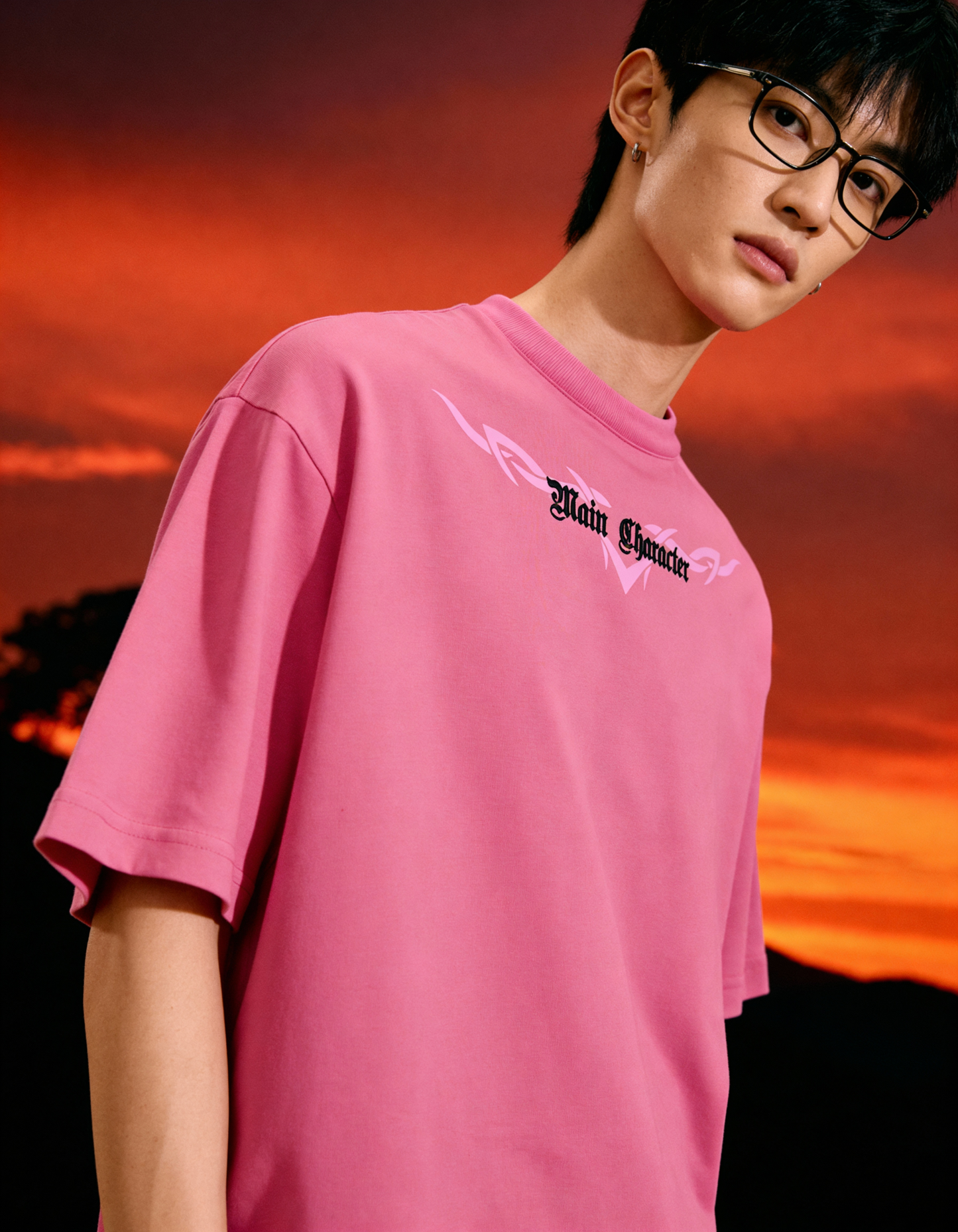 Germanica Pink Oversized T-Shirt