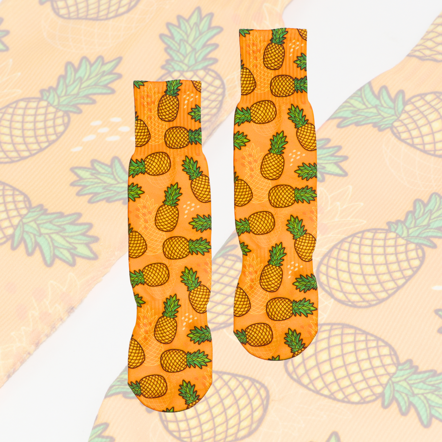 Pineapple Party Socks | The Boring Socks at Broadway