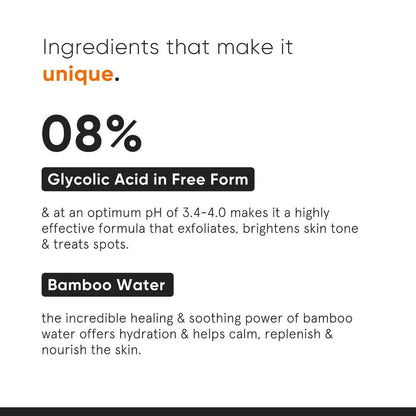 Minimalist Glycolic Acid 08% Exfoliating Liquid 150ml