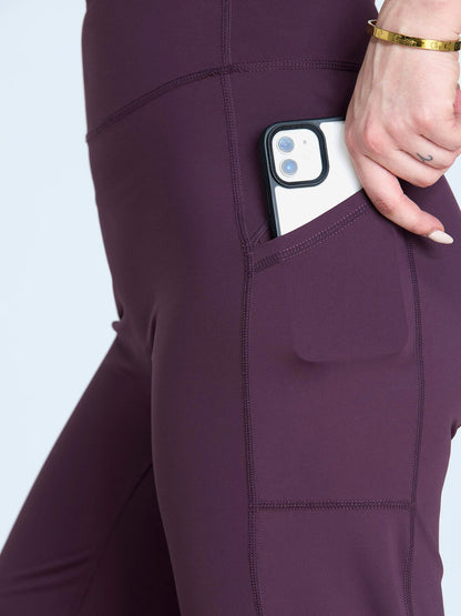 Wine Adaptive Track Pants