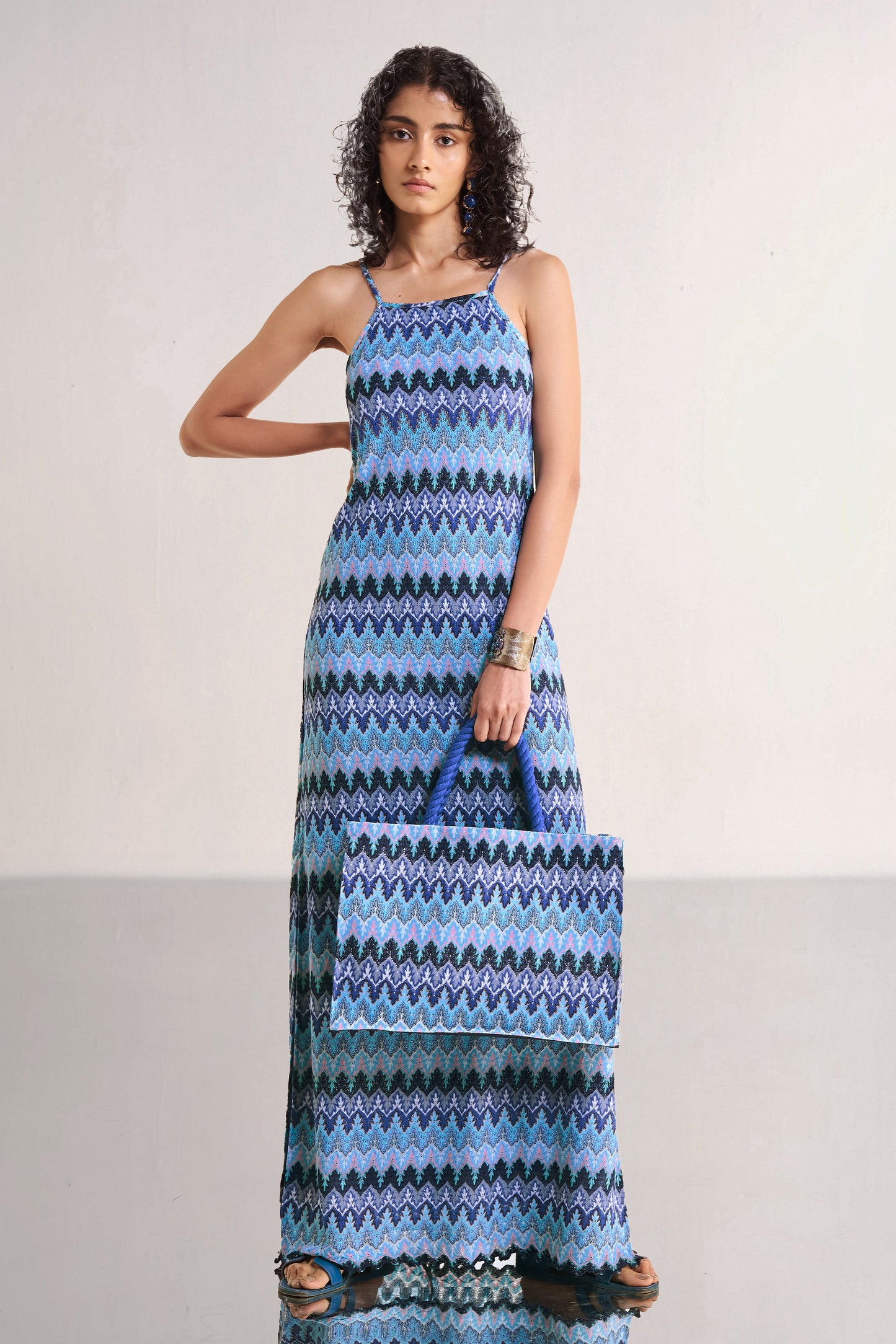 CROCHET KNIT MAXI