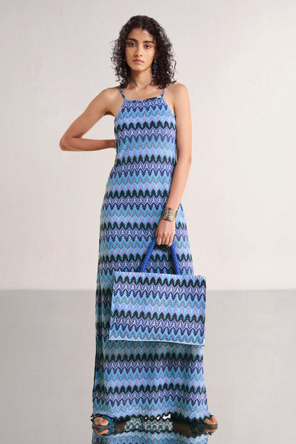 CROCHET KNIT MAXI