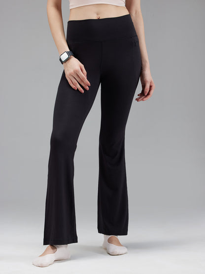 Black Daily Flare Pants