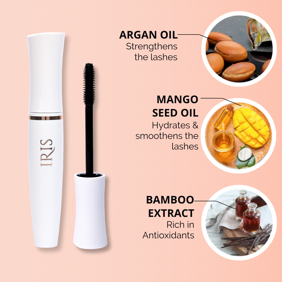 All About That Drama Voluminous Mascara | Iris Cosmetics at Broadway