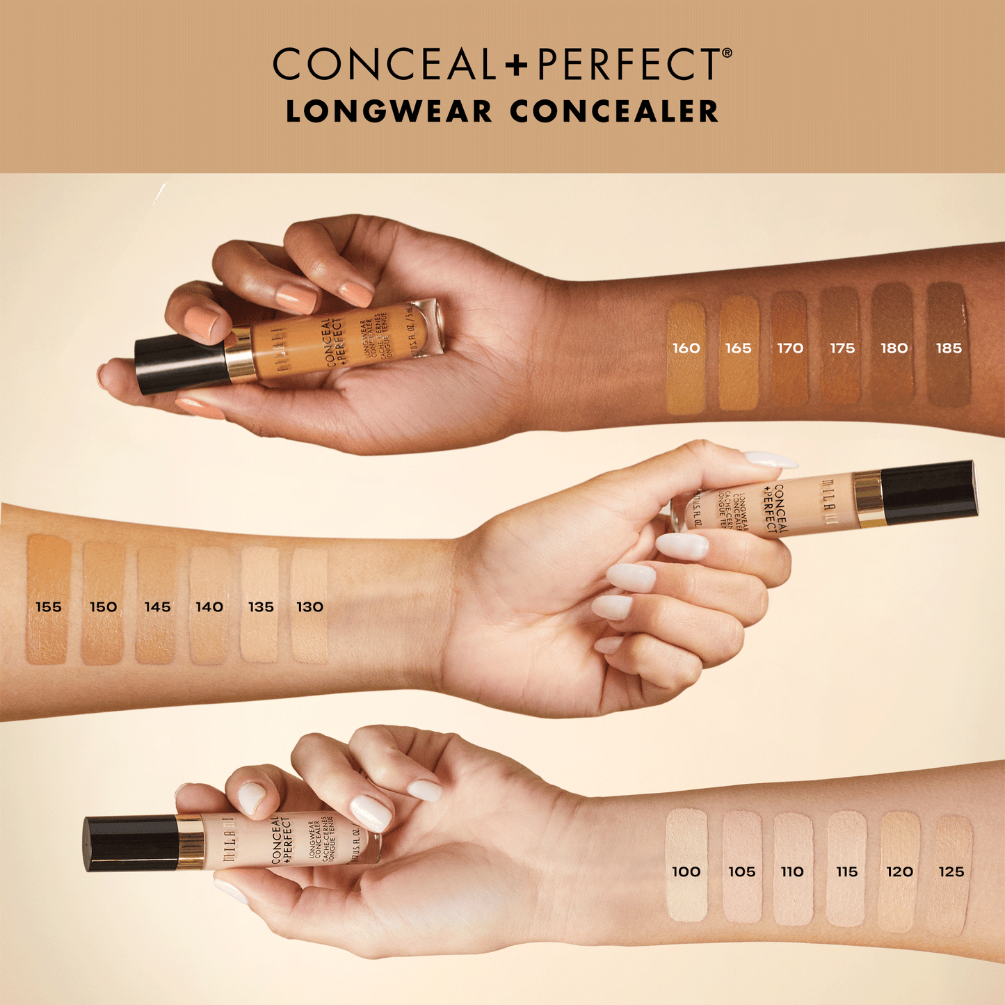 Conceal + Perfect Longwear Concealer | Milani at Broadway