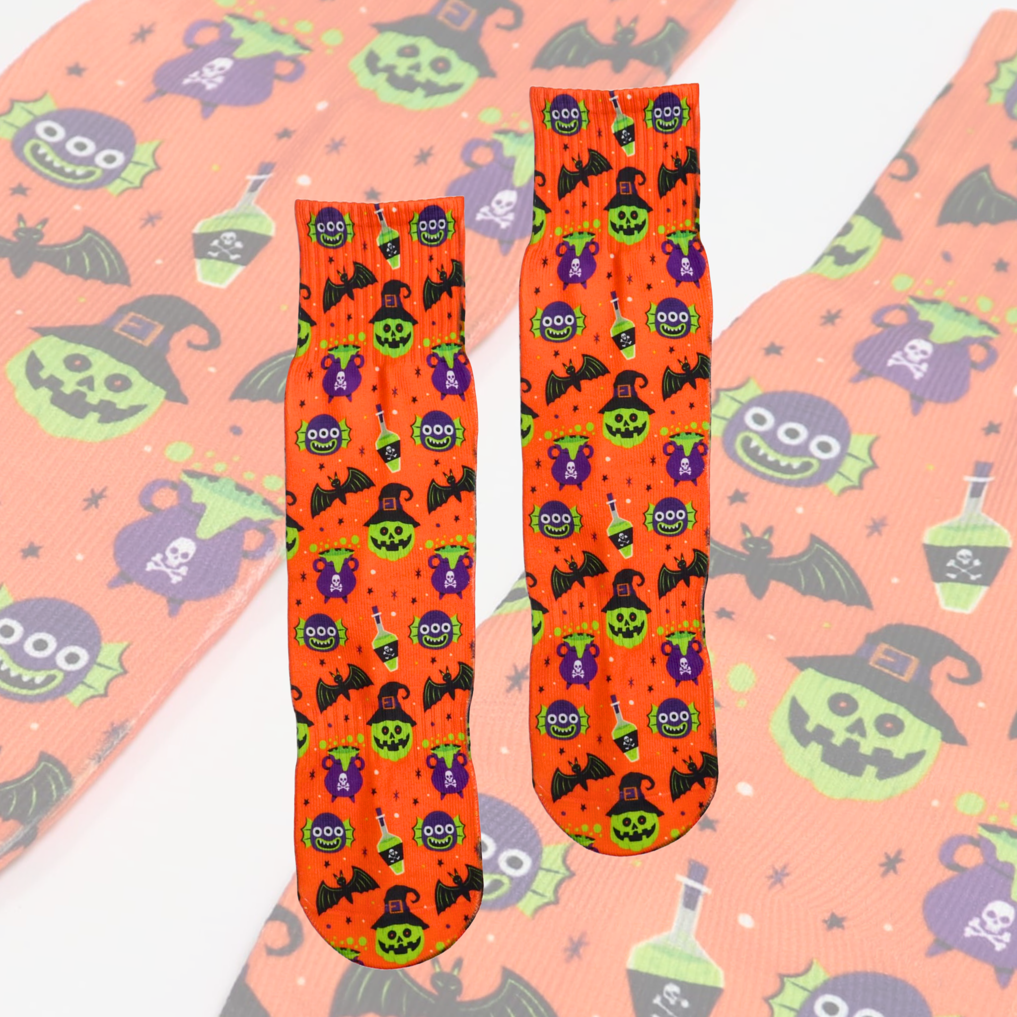 Witchy Pumpkin Brew Socks | The Boring Socks at Broadway