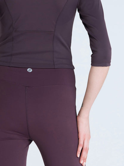 Wine Silhouette Zip Top