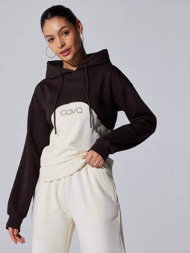 Brown Dual Shade Adapt Hoodie