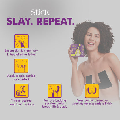 PINQ POLKA Breast Lift Tape