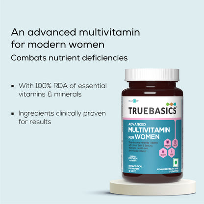 Advanced Multivitamin for Women, 30 Tablets | With Clinically Researched Ingredients | For Energy, Immunity and Joints, Maintains Hormonal Balance