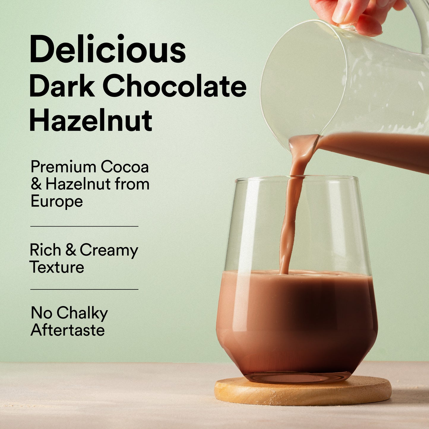 Plant Protein Superfood Dark Chocolate Hazelnut (500Grm)