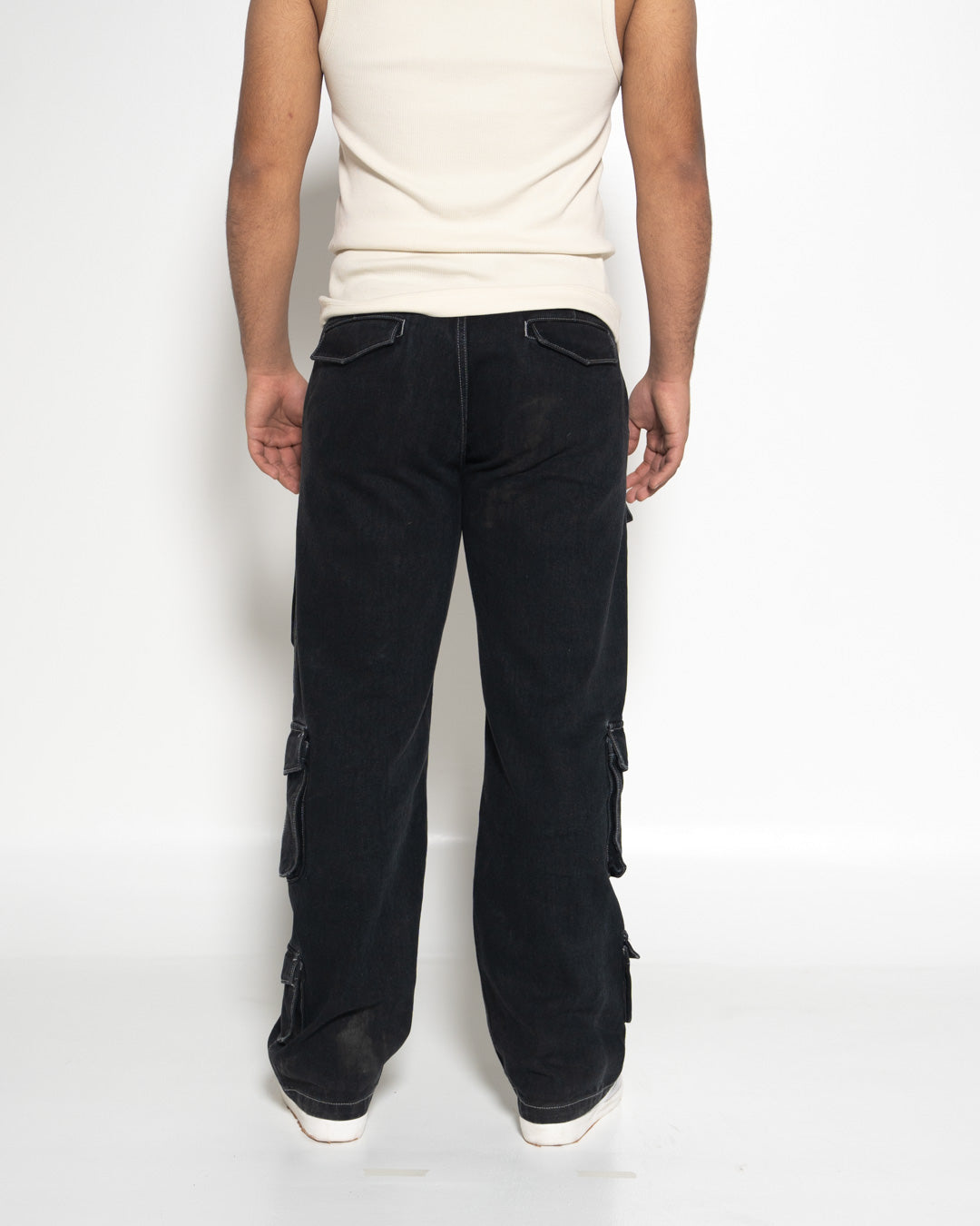 Black Denim Cargo01_Black