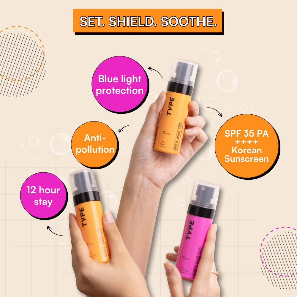 Set Me Up Hydrating SPF Setting Spray | Type Beauty Inc. at Broadway