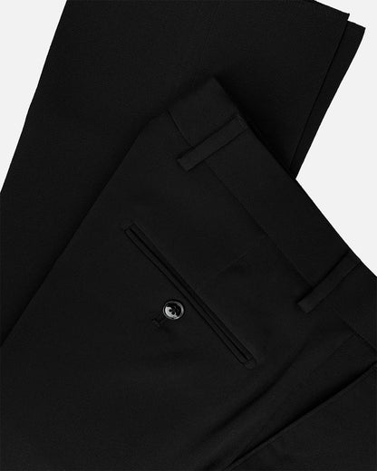 Bare Brown Relax Fit Trouser - Black