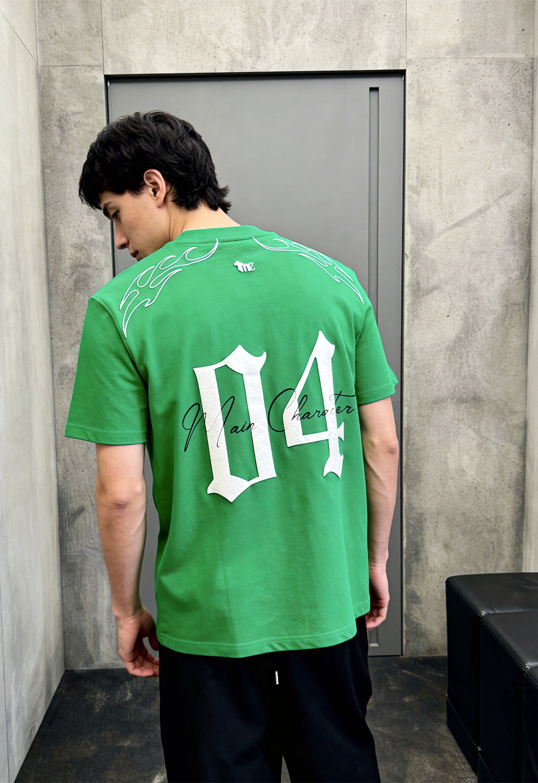 Culture Green Heavyweight-Oversized T-Shirt