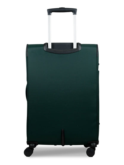Carriall Slash Medium Size Green Check-in Luggage