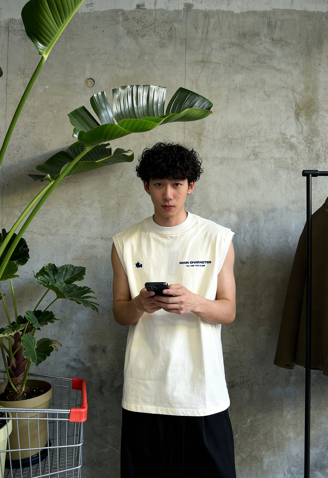 At The Top Cream Vest