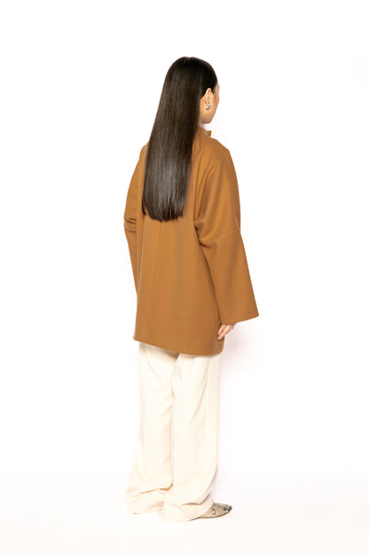 Contemponari-Archer Jacket-Brown