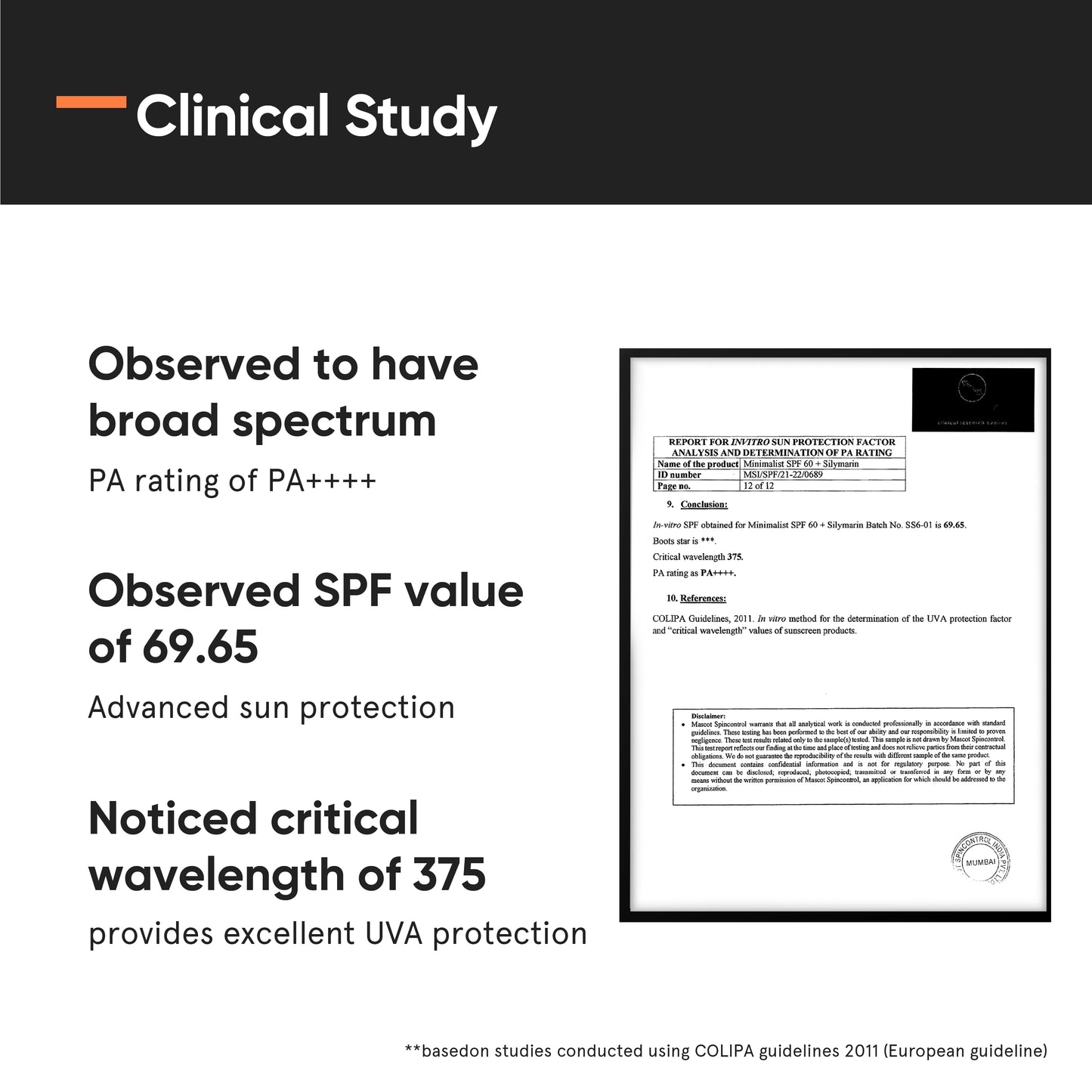 Minimalist SPF 60 Sunscreen