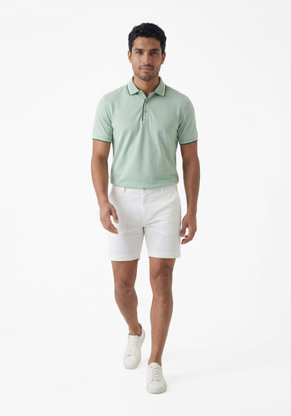 Thrive Green Collar Polo