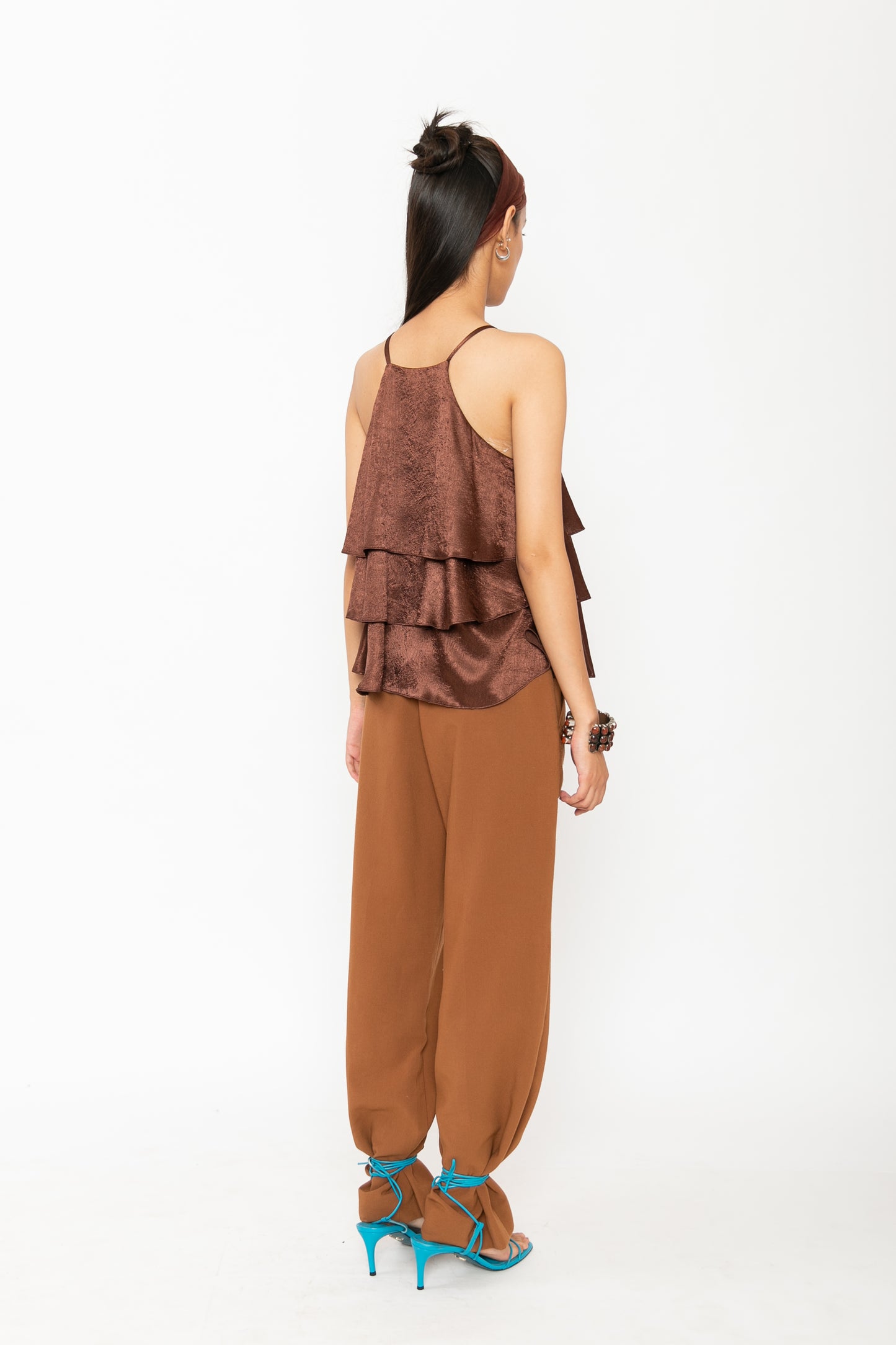 Contemponari-Bittersweet Top-Brown