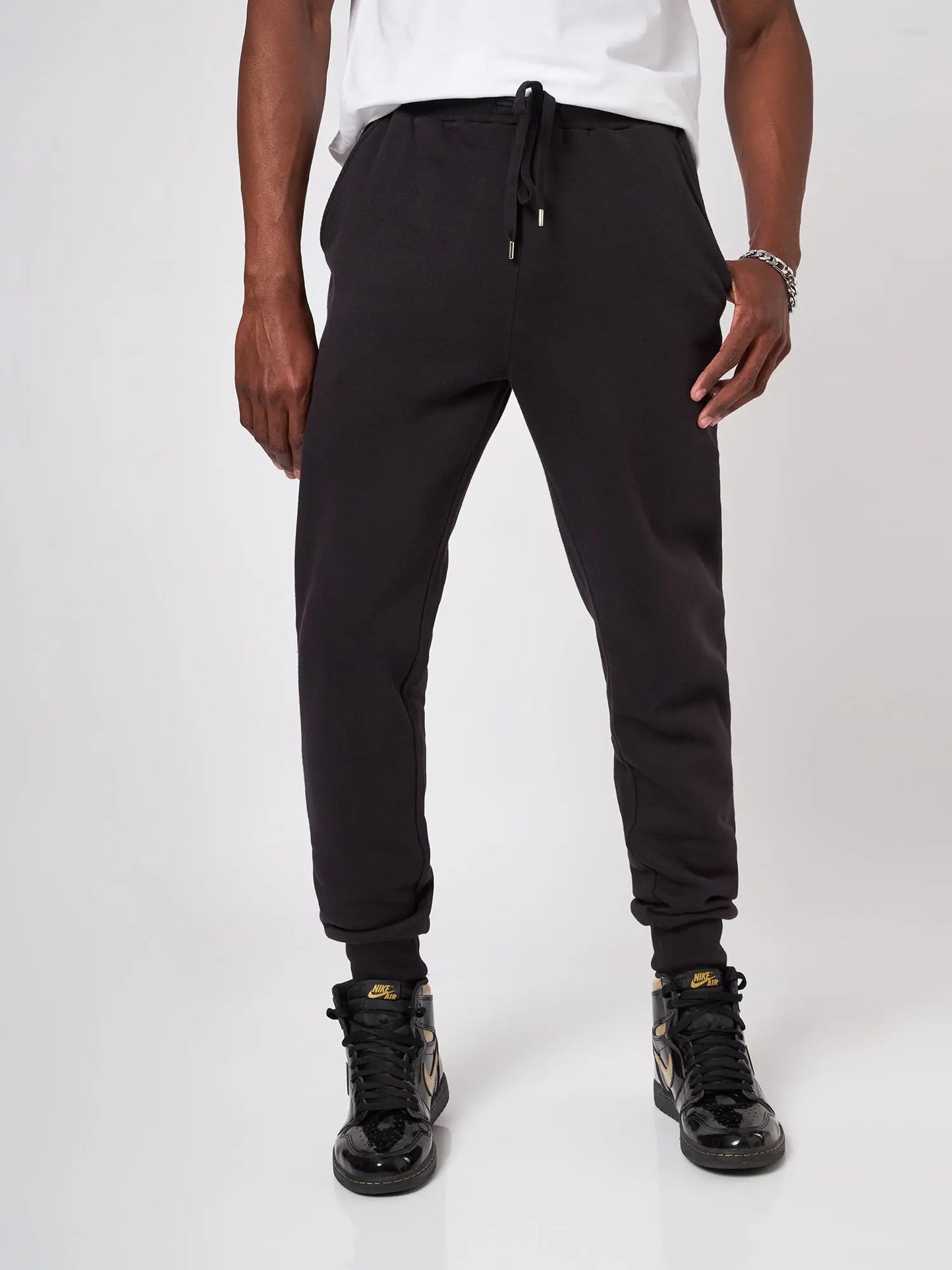 Boston Black Cava Essential Joggers