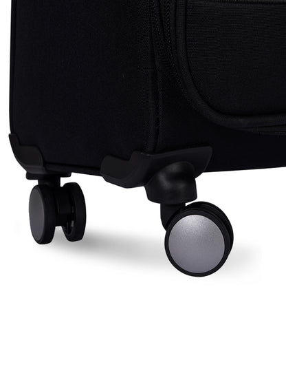Carriall Eternal Medium Size Black Check-in Luggage