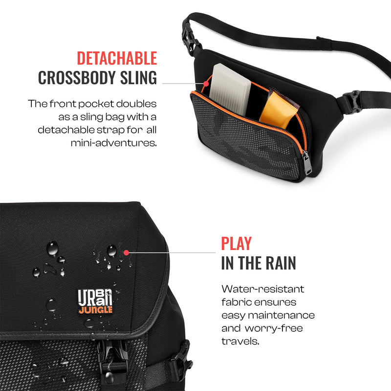Vertex Workpack -Black-Large | Urban Jungle at Broadway