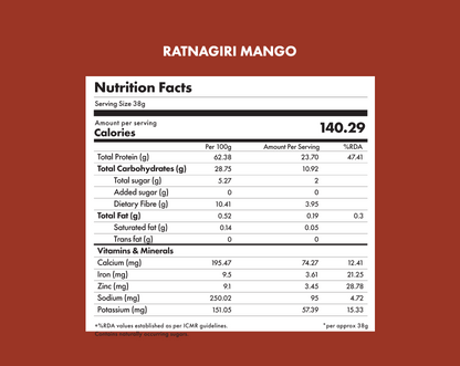 No-Nonsense Plant Protein - Ratnagiri Mango
