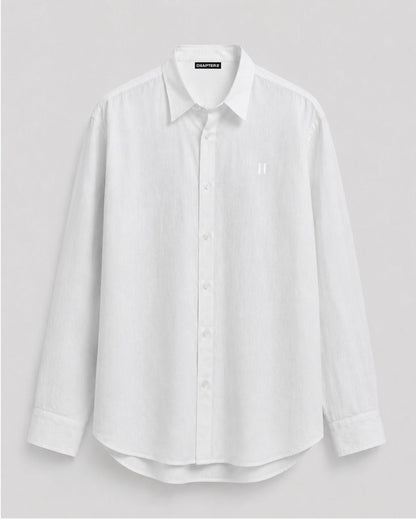 White Linen Shirt